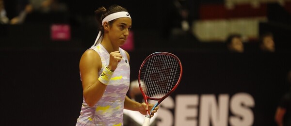 Tenis, Caroline Garcia na domácím ženském turnaji WTA 250 Lyon