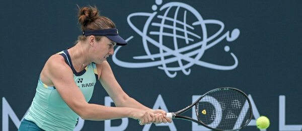 Tenis, WTA, Linda Nosková během turnaje Abu Dhabi Open, SAE