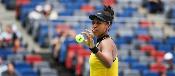 Tenis, WTA, Naomi Osaka během turnaje ve Wuhanu v Číně Tenis, WTA, Naomi Osaka během turnaje ve Wuhanu v Číně