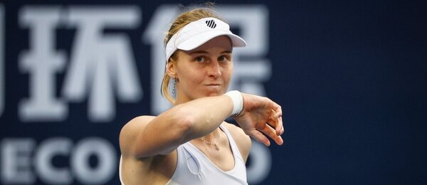 Tenis, WTA, Liudmila Samsonova na turnaji China Open v Pekingu, Beijing Tenis, WTA, Liudmila Samsonova na turnaji China Open v Pekingu, Beijing