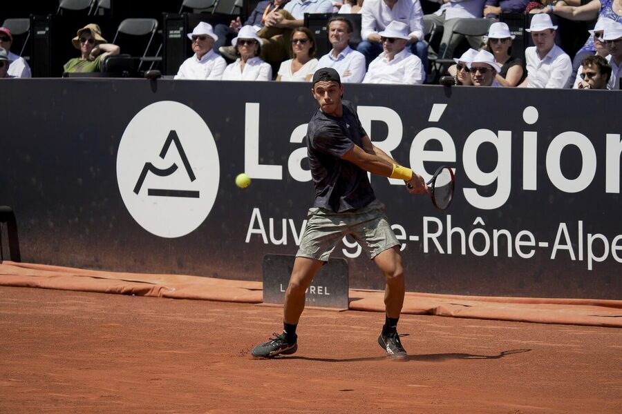 Tenis, ATP, Francisco Cerundolo na turnaji v Lyonu, Francie, Open Parc