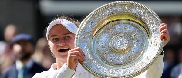 Barbora Krejčíková je vítězkou dvouhry na Wimbledonu 2024