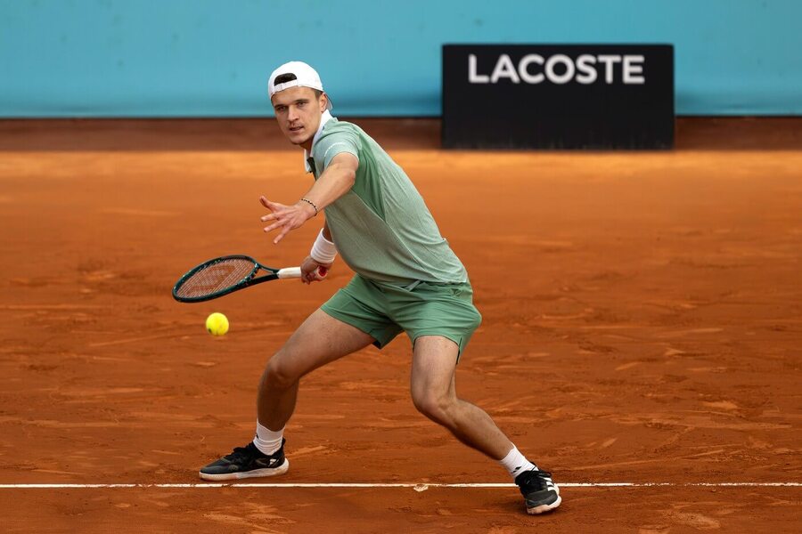 Tenis, ATP, Jakub Menšík na antukovém turnaji v Madridu, Masters