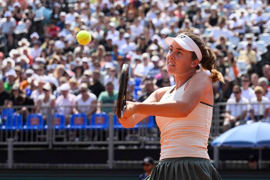 Tenis, WTA, Linda Nosková během turnaje WTA Prague Open, TK Sparta Praha