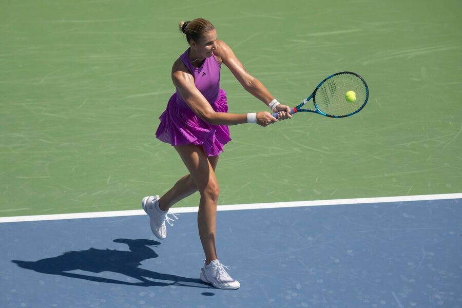 Tenis, WTA, Karolína Plíšková na turnaji v Cincinnati, Ohio, USA