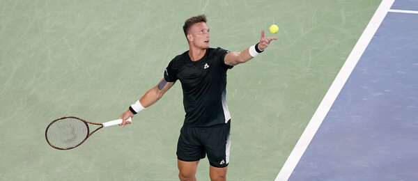 Tenis, ATP, Jiří Lehečka během turnaje Masters v Cincinnati, Ohio, USA