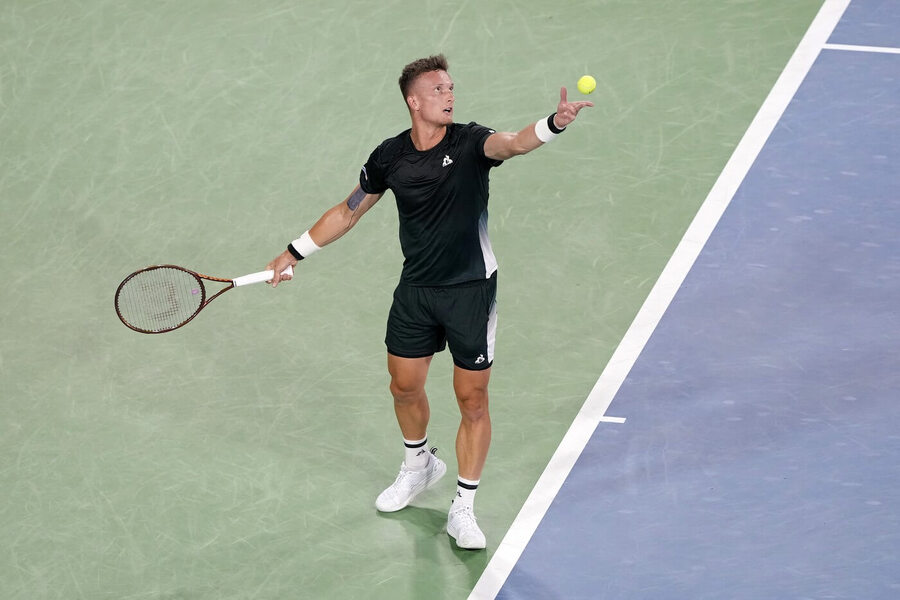 Tenis, ATP, Jiří Lehečka během turnaje Masters v Cincinnati, Ohio, USA