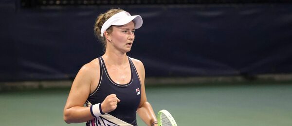 Barbora Krejčíková na US Open 2023