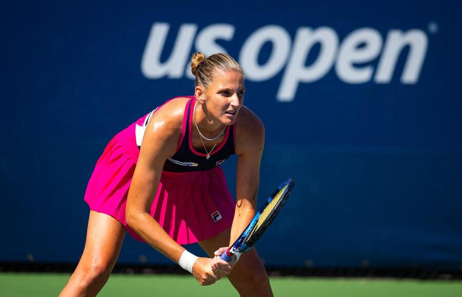 Tenis, WTA, Karolína Plíšková během turnaje US Open, grandslam, New York, USA