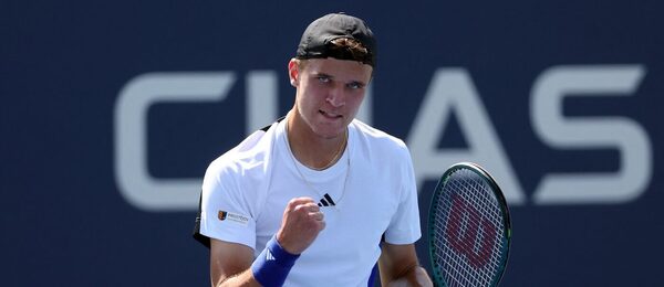 Tenis, ATP, Jakub Menšík na grandslamu US Open, New York, USA