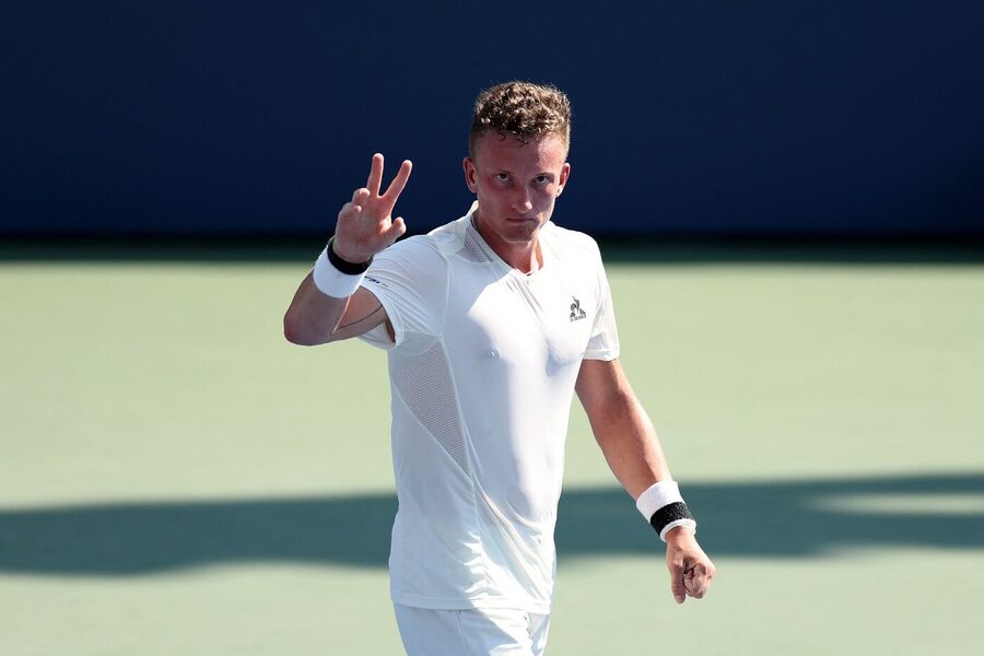 Jiří Lehečka po utkání s Mitchellem Kruegerem, 2. kolo US Open 2024