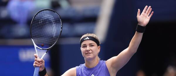 Tenis, WTA, Karolína Muchová slaví postup do čtvrtfinále US Open, grandslam, New York, USA