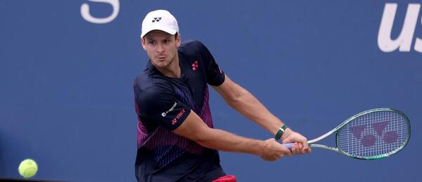 Tenis, ATP, Hubert Hurkacz na grandslamu US Open, New York, USA