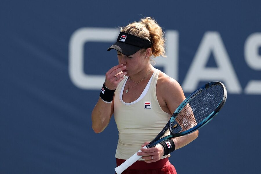 Tenis, WTA, Laura Siegemund během grandslamu US Open