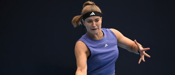 Tenis, WTA, Karolína Muchová během zápasu na WTA Beijing, China Open