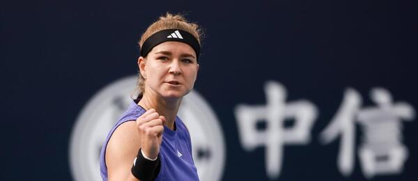 Tenis, WTA, Karolína Muchová se raduje z postupu v Pekingu, China Open