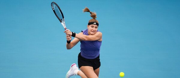 Tenis, WTA, Karolína Muchová během turnaje v Pekingu, China Open