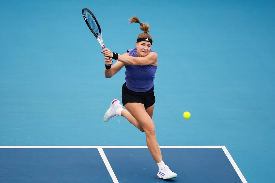 Tenis, WTA, Karolína Muchová během turnaje v Pekingu, China Open