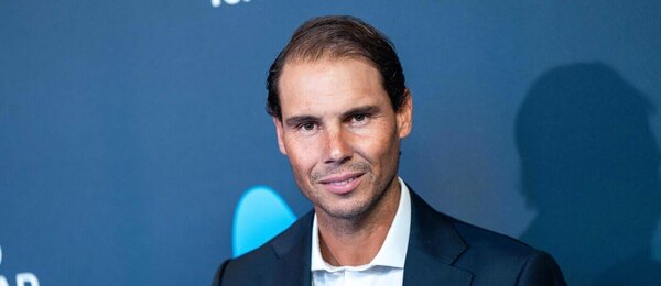 Tenis, ATP, Rafael Nadal během akce firmy Movistar, Madrid