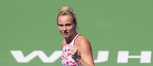 Tenis, WTA, Kateřina Siniaková na turnaji ve Wuhanu, Čína