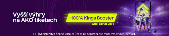 Kings Booster u Kingsbetu - vyšší výhry na AKO tiketech