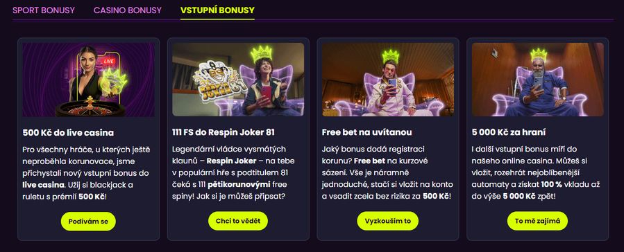 Kingsbet bonusy: Promo kód nepotřebujete, získejte Kingbset bonus za registraci