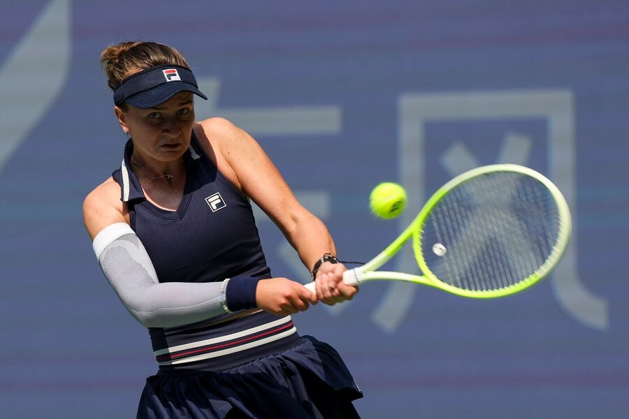 Tenis, WTA, Barbora Krejčíková na turnaji ve Wuhanu