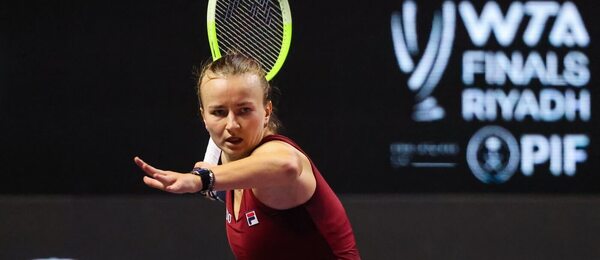 Tenis, WTA, Barbora Krejčíková během WTA Finals, Turnaj mistryň, Rijád