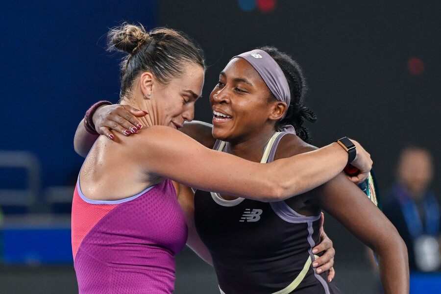 Tenis, WTA Tour 2024; Aryna Sabalenka a Coco Gauff po semifinále na Wuhan Open, dnes se střetnou na Turnaji mistryň