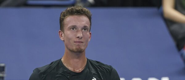 Tenis, ATP, Jiří Lehečka na turnaji v Antverpách, European Open, Belgie