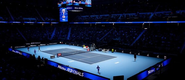 Tenis, ATP, Turnaj mistrů v Turíně, pohled na kurt