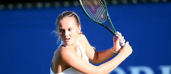 Tenis, juniorka Tereza Krejčová na turnaji v Osaka Mayors Cup, Japonsko