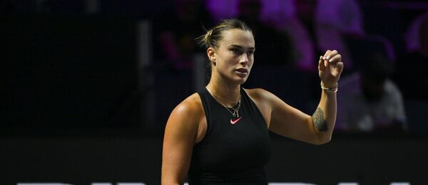 Tenis, WTA, Aryna Sabalenka během Turnaje mistryň, Rijád, Saúdská Arábie