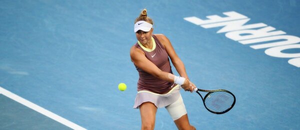 Tenis, WTA, Brenda Fruhvirtová během 2. kola Australian Open, Melbourne