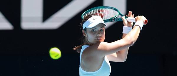 Tenis, WTA, Emma Raducanu během Australian Open, Melbourne, grandslam