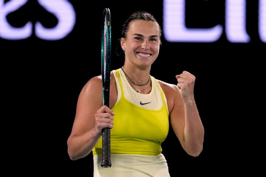 Tenis, WTA, Aryna Sabalenka během Australian Open, Melbourne, grandslam