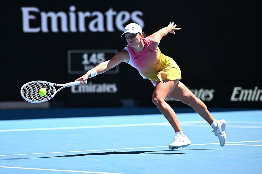 Iga Swiatek ve čtvrtfinále Australian Open 2025, v semifinále AO 2025 Swiatek vyzve Madison Keys