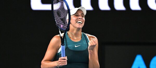 Tenis, WTA, Madison Keys při semifinále Australian Open, Melbourne, tenis