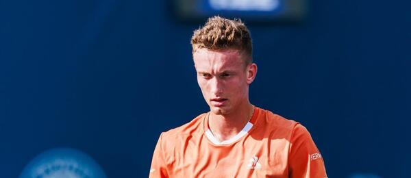 Jiří Lehečka na turnaji v Torontu 2025 Jiří Lehečka na turnaji v Torontu 2025