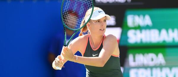 Tenis, WTA, Linda Fruhvirtová na turnaji v japonské Osace Tenis, WTA, Linda Fruhvirtová na turnaji v japonské Osace